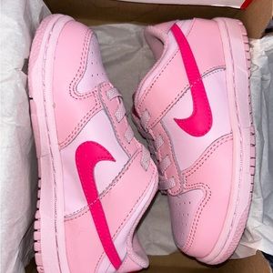 New Nike Dunk Low Retro (TD) “Triple Pink’ DH9761-600